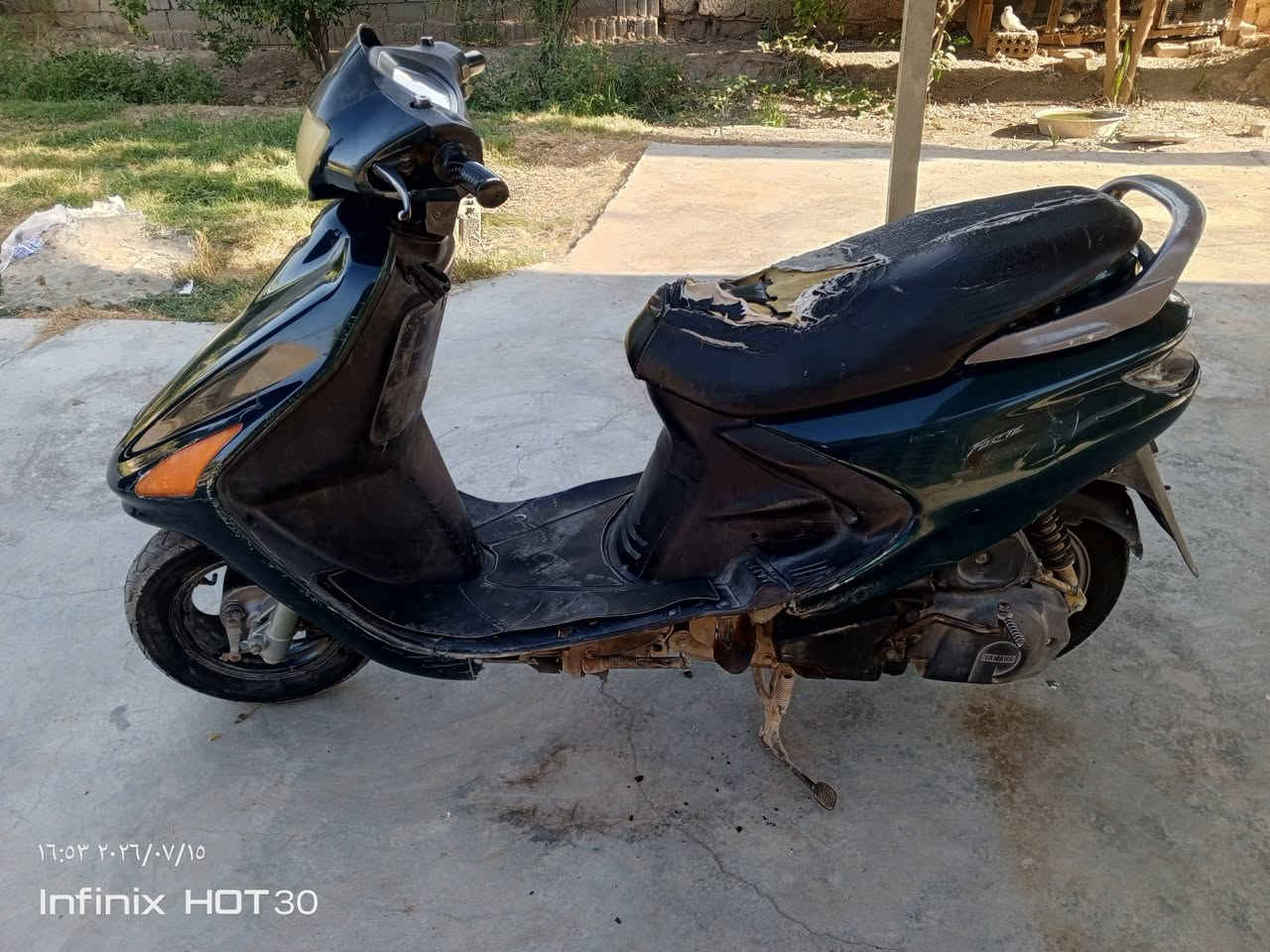 دراجه فراشه للبيع بيه تبخير قليل السعر خاص ‏‪***********‬‏
