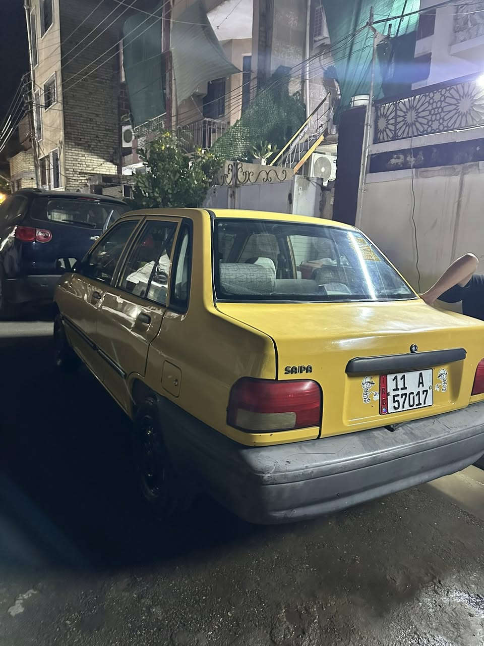 السلام عليكم،، سيارة سايبا موديل ٢٠١٥ ،، كير مكينة مكفولات رقم بغداد  انكليزي  بسمي  صدر جديد ،، هيئة غرامة مصفرة السعر 33 بيه مجال  العنوان الكاضمية جكوك ‭0773 801 1565‬
