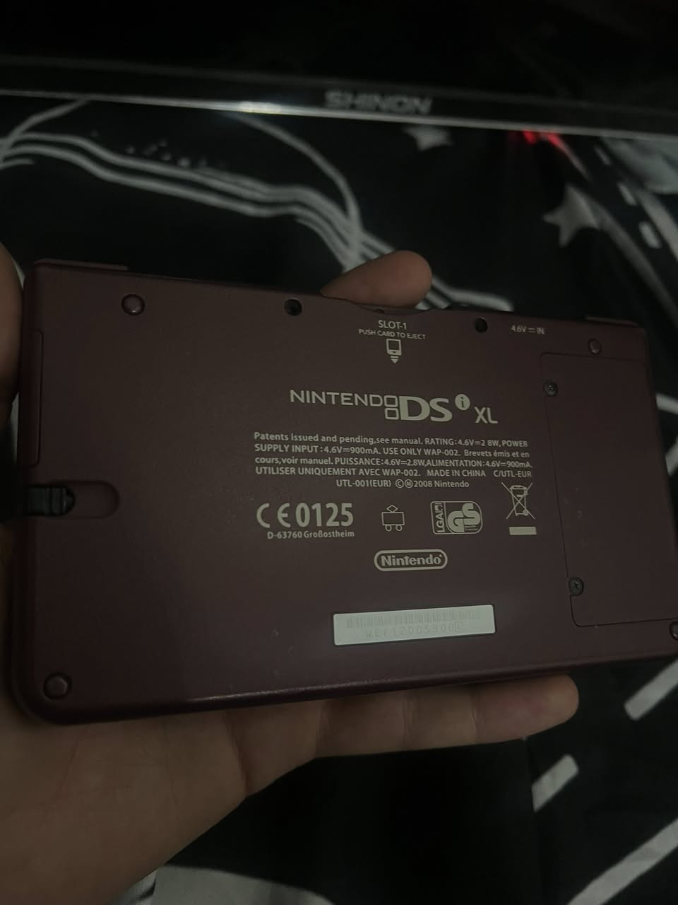 نينتندو dsi xl مهكر وياه رام و قلمه الاصلي و شاحنه


**إذا كنت صاحب هذا الإعلان وتريد حذفه لأي سبب، رجاءا أرسل رسالة إلى الدعم الفني**