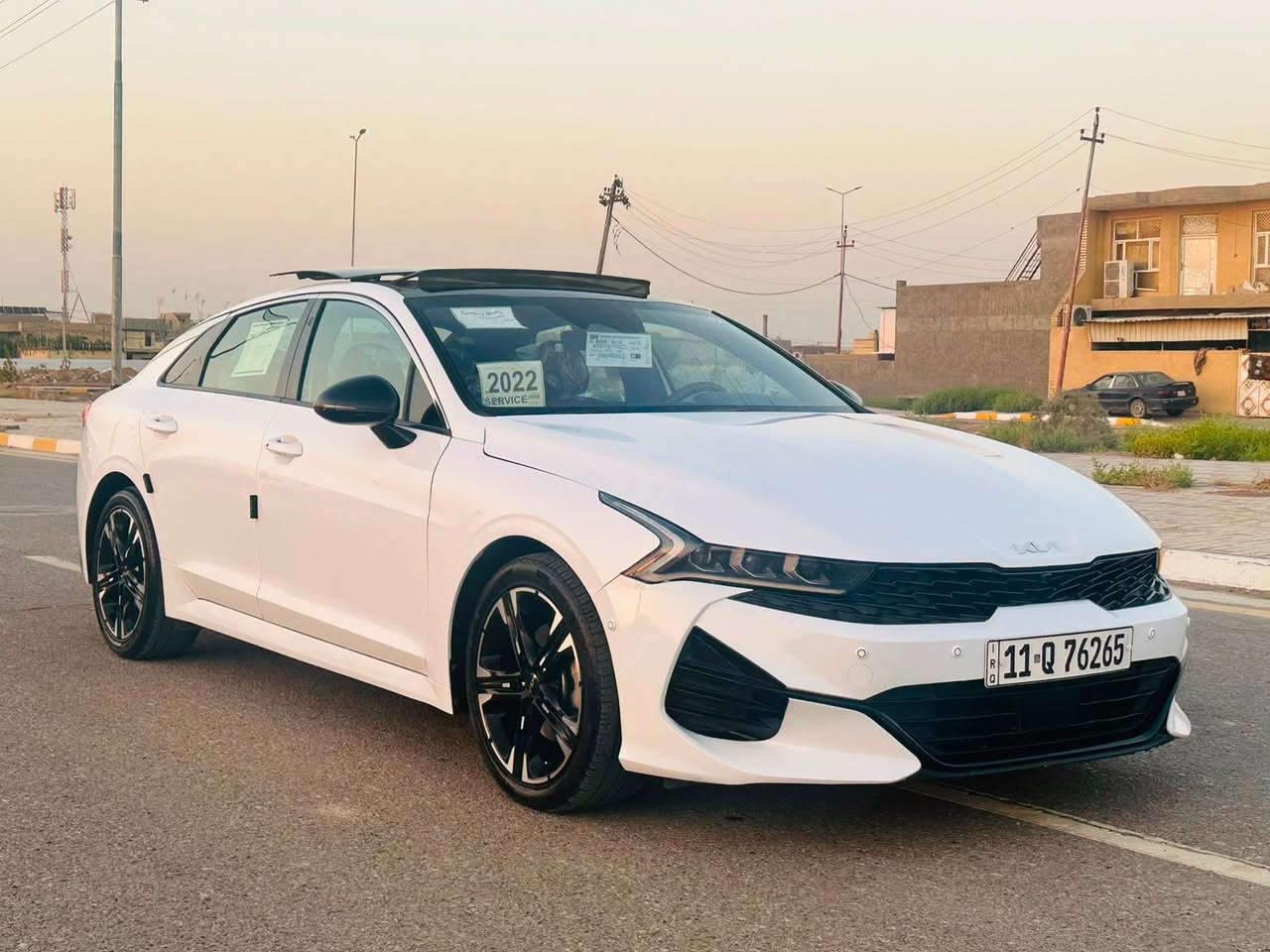⚪️⚪️K5 كيا ⚪️⚪️
GT LINE
فول ١/١ 
بانوراما 
بصمه 
جلد 
كشن كهرباء 
فول تحكمات
سايد بريك بصمه
رادار جانبي /تحديد مسار 
اشاره بالمرايا 
حساسات خلفي 
لايت  زنون …..#لد /بك لايت #لد 
ويل كب كروم 
ماشيه 72mi
وارد امريكي 
حادث چاملغ/نص البنيد صبغ
رقم بغداد تحويل 
العنوان واسط/الصويره 
للاستفسار ***********

