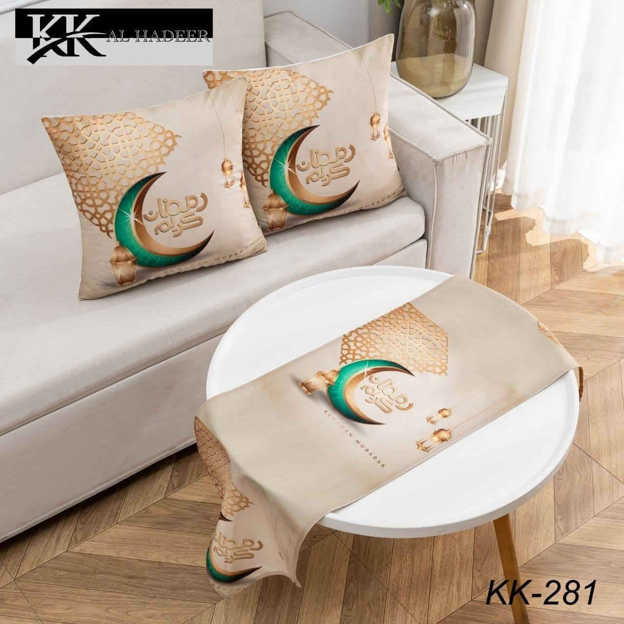 #فيروزه للمفروشات 

زوج كوشة مع رنر رمضاني

قياس الرنر 140 في  35 سم 

قياس الكوشة 40 في 40سم 

توجد خدمه توصيل كافة المحافظات 
 🚕🚕🚗🚗🚚
للحجز والاستفسار يرجى مراسلة الصفحة📩

او رقم *********** الحجز
