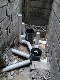 تأسيس مجاري • حفر وصب • تعديل بيت