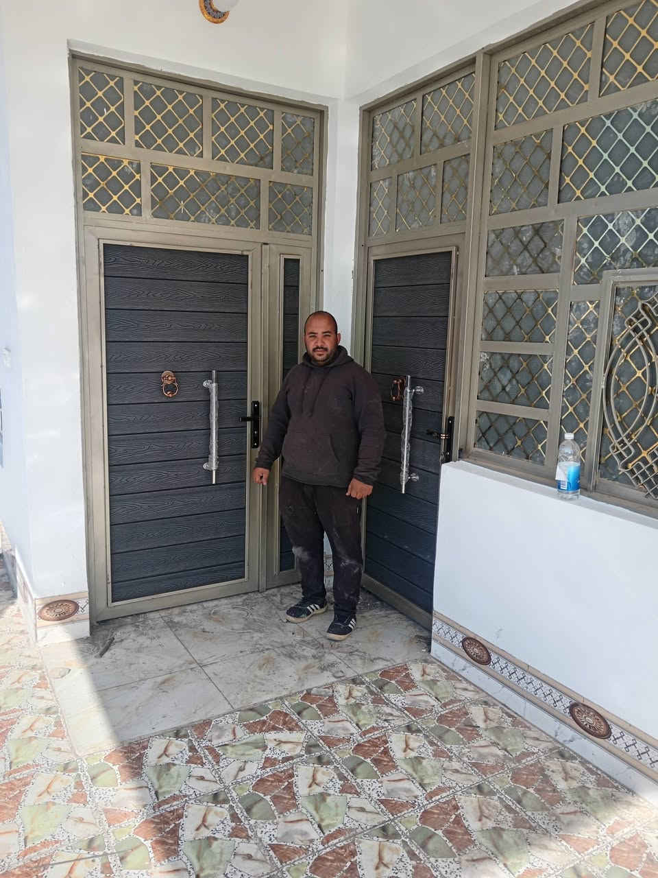 تم والحمدالله تثبيت بيبان نضام قاصه في الكوام عمل عبدالله العزاوي ***********
