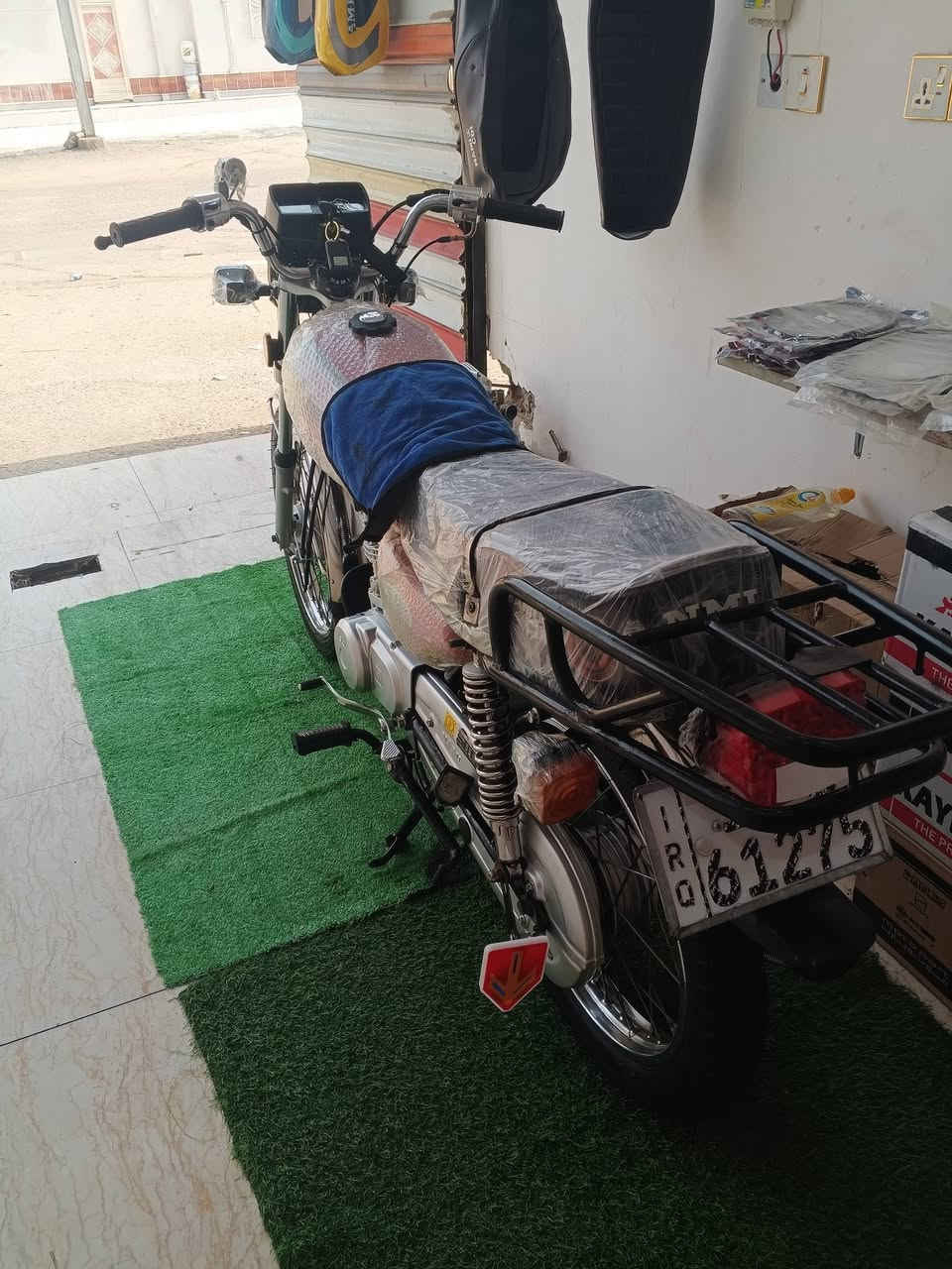 سلام عليكم شباب دراجه نامه شلامجه للبيع رقم وسنويه بسمي تحويل ثاني يوم دراجه نضيفه بشكل سعر مليونين وبيه مجال قليل مكاني بصره أبي الخصيب رقم ***********
