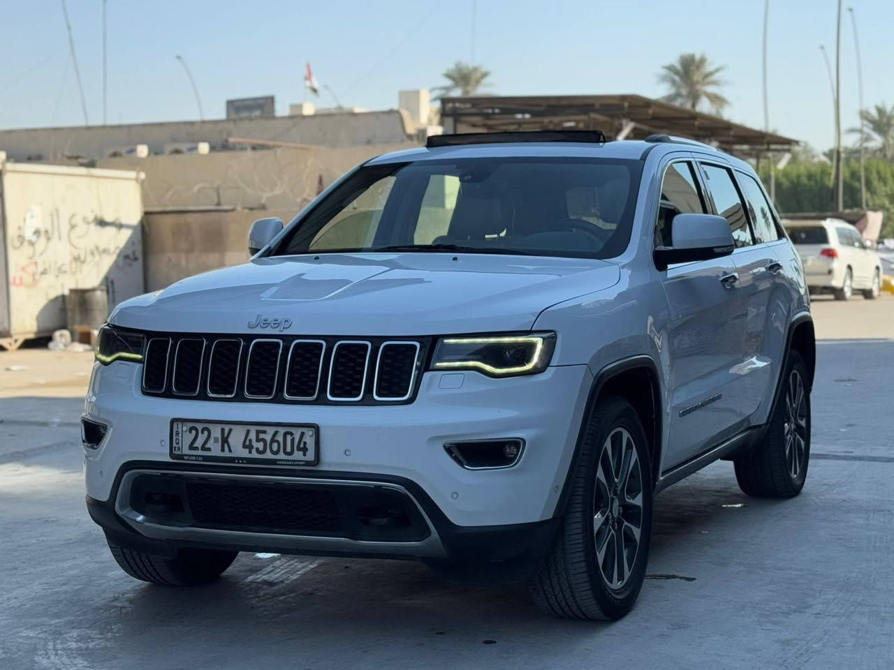 جيب موديل 2018 خليجي
فول مواصفات
ضرر جاملغ مبدل بلادي نفس الون
ايربكات سليمه 
سياره جكات
كشنات تدفئه تبريد 
رقم اربيل. باسمي تحويل مباشر 
***********
