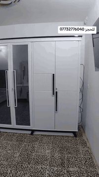 السلام عليكم غرف نوم شغل عراقي تصميم تركي
0⃣اصباغ صاجي. او حراري 
1⃣مديل جديد ضمن اصباغ الحراري
2⃣ضمان الصبغ والعمل 5 سنوات
3⃣شغل حسب طلب وحسب قياسات الزبون
4⃣مكان بغداد الجديده
5⃣شد ونقل مجاني لجميع محافضات 
6⃣للحجز واتساب ***********
