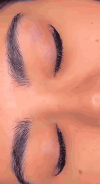 رموش شعرة • تكنيك روسي • صالون حنين