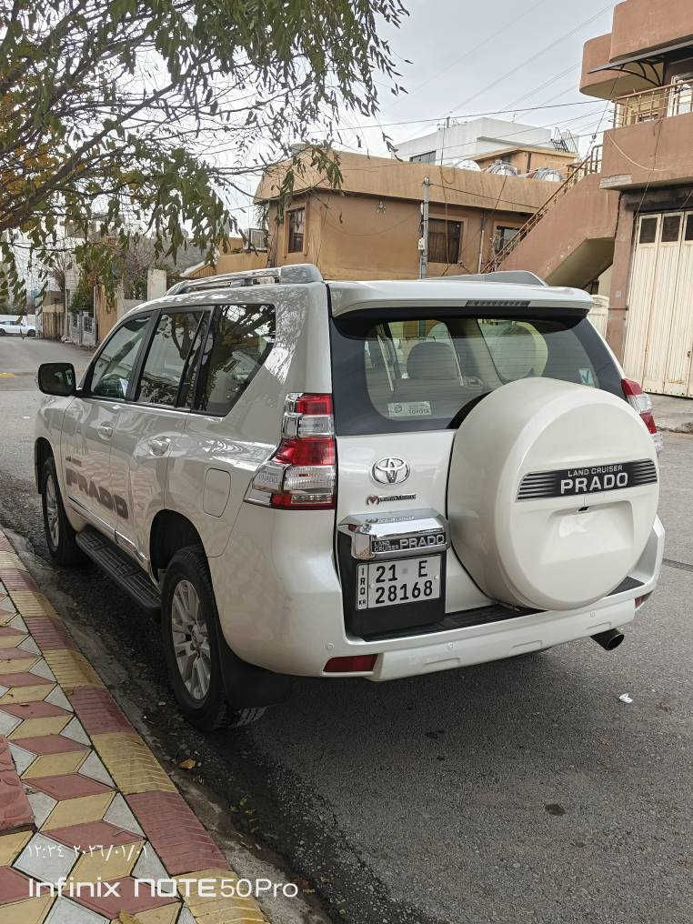 تويوتابرادو GX.R موديل 2016 ٦بستؤن ناوزه رد كوشن كاره بايى سلايد سه لاجه ٨ئيرباك ١٥٨كم رؤشتوه سنويتا٢٠٢٩تازه يه تاقم تايه تازه ژ .ت/*********** السليمانية, العراق
