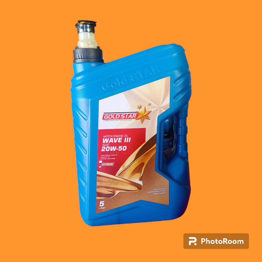 شركة GOLD STAR للزيوت
الحجم 5 لتر
تكنولوجيا ألمانيا
10W30
15W40
20W50
HD 50
HD 70

زيت محرك ذو كفاءة عالية جداً.
يحتوي على تحسينات كاملة تحافظ على محرك سيارتك.

العنوان: العراق، أربيل
جوال: +9647507442667
موبايل: +9647710430755


**إذا كنت صاحب هذا الإعلان وتريد حذفه لأي سبب، رجاءا أرسل رسالة إلى الدعم الفني**