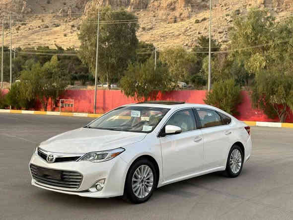 تۆیۆتا ئەڤەلۆن 2013 Limited📦
فول مواسەفات خلیجی 
بەسمە و سڵاید شاشە و کامیرە ناوزەرد کوشن جڵد گەرم و سارد کارەبایی دوو حاسە 
جام ئۆتۆ سوکان ڤۆلیۆم تعدیل سورعە دژە خلیسک
 بێ بۆیاغە دوو پی دی ئاڕی بچوکی پێوەیە 
کامل سێرڤس و پۆڵیش و حەمام کراوە 
چوار تایە و ویلی لۆکی لەژێرە
سەیارەکە پاکەتیە زۆر جوانە ماڵی دۆستە 
شوێن.ڕانیە
نرخ.218
ئاسیا***********
کورەک*********** رانية
