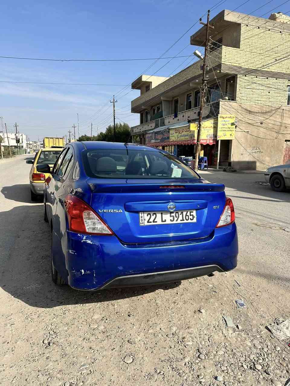 فيرسا 17 صور الحادث موجوده وبيها فقط الجاملغ الخلفي بخ اثار جراد ماشيه 160
سعر ٩٥$ بغداد الدورة 
***********
