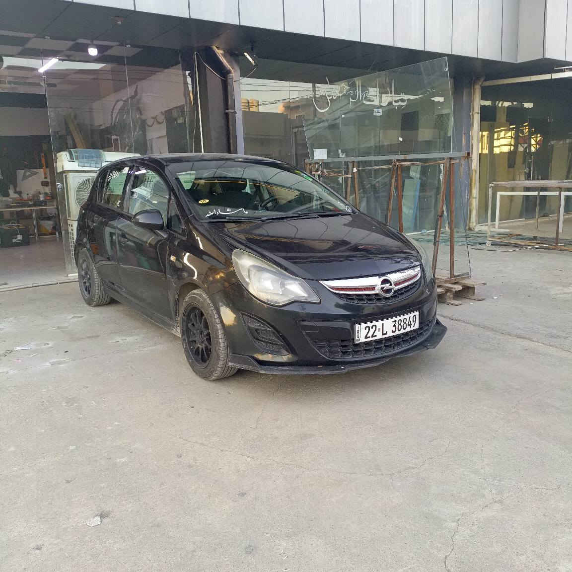 اوبل كورسا دي موديل ٢٠١٤ 
كير عادي 
٢ قطعة صبغ
*********** أربيل, العراق
