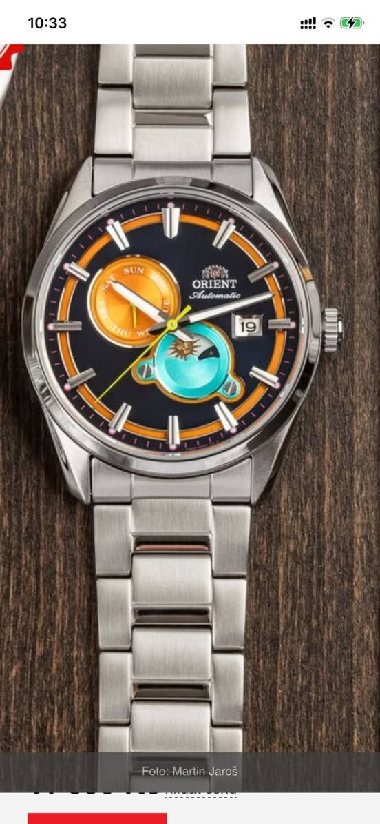 Orient Stretto Sun & Moon 2006
ساعه اورينت ستريتو انتاج 2026 غيرمستعمل مع كامل مرفقات
ماكنه اوتوماتيك و تكويك 
جام زفير ضدالخدش
قطر 41.8
توصيل موجود


**إذا كنت صاحب هذا الإعلان وتريد حذفه لأي سبب، رجاءا أرسل رسالة إلى الدعم الفني**