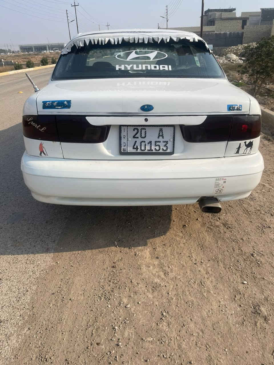 سوناتا تو 1995 گير عادي يعني سيارة نشطة  وسيارة مال جناي ع ايدي 
. لون ابيض
.سنوية ب أسمي شرط التحويل
.رقم انگليزي جديد
.سيارة گشرها نظيف ونصبتها گدامكم 
.السيارة لاتبخير ولاصرف بانزيين
.حدادية معمرة
.منظومة تبريد كاملة
.تخم تايرات جديد
.كشنات بلادي
.كهربائيات شغالة
.منضومة لايتات زنون اشاير كلها شغالة
.ويالة بلادي
سـعـرها 50 بي مجال بسيط قفل مكاني ديالى السيارة خير من الله وبـ العافية ع الي ياخذها 
رقمي
‏‪***********‬‏Yaseen Wissam
