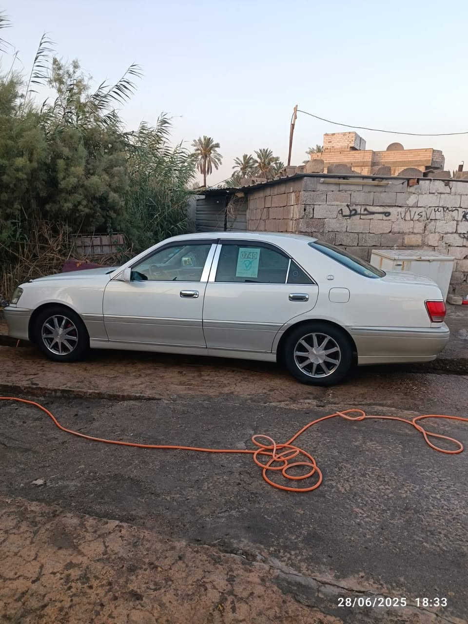 سلام عليكم جنون موديل 2003خضراوي السياره مكفوله من صبغ وضربه وكصه السياره تلث دكم محرك ديفور الجبير تحويره نجف فوك وجوه السياره جاهزه تخم ناير جديد حداديه جديده جديد قرار  48 *********** السعر 150وبيه مجال البصرة, العراق

