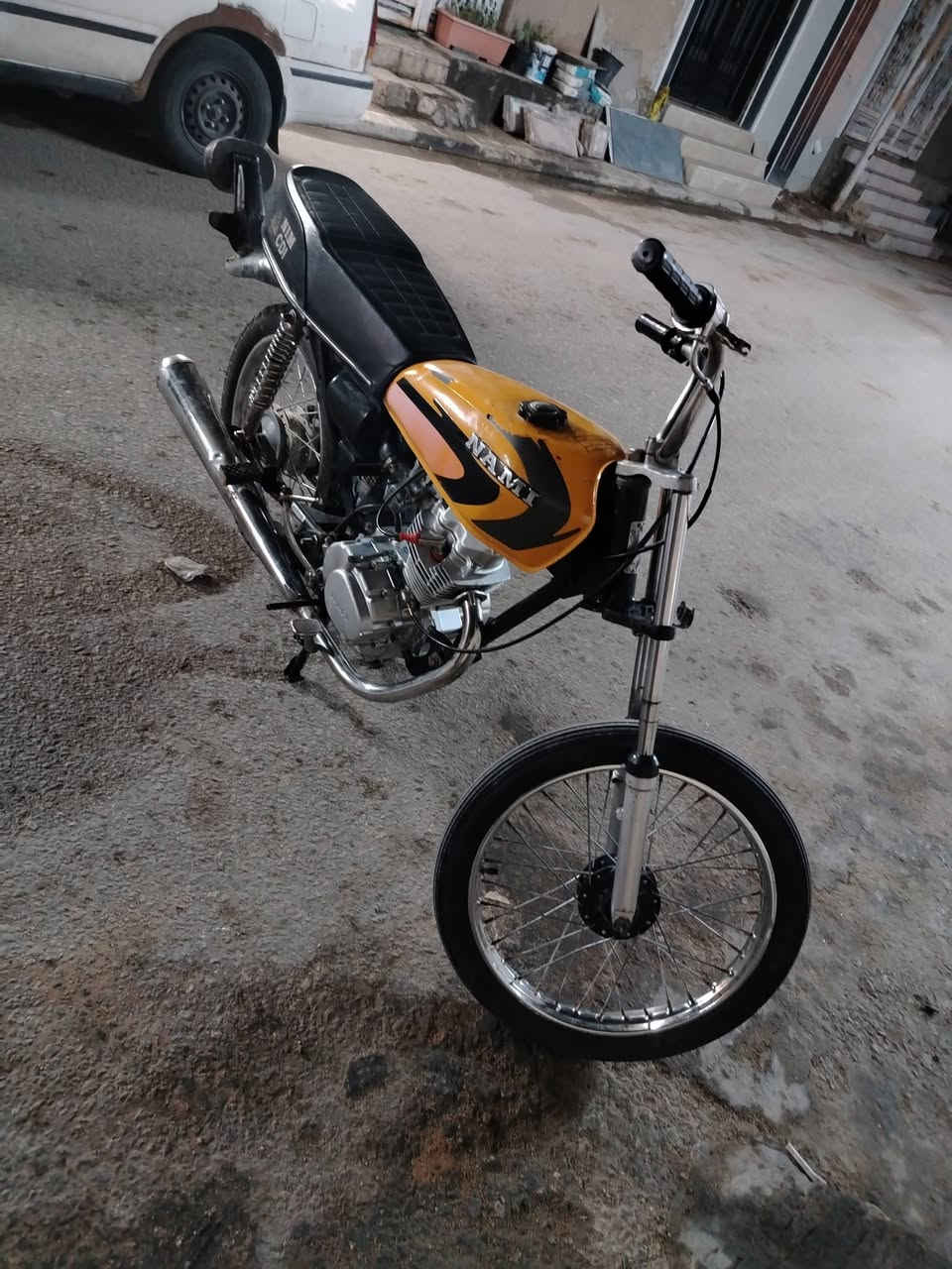 سلام عليكم اربعه كير مديل ١٨ للبيع دراجه نضيفه مكينه ستوه صاعده ما مفتوحه مكينه ٢٤ اوراق ستنساخ رقم شاصي  وبليته سعر ٤٥٠ نجف ***********
