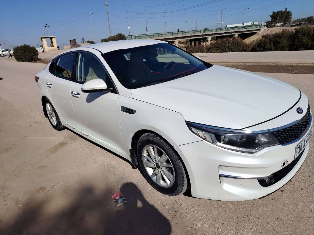سلام عليكم..
كيا اوبتما 2017 خليجي  للبيع

محرك دوش 2400

كير محرك تبريد حدادية كلها شرط سيارة جاهزة

رقم قادسية مشروع وطني بأسمي

مواصفات نص

مري شفط اشاير بالمري انظمة قيادة مثبت شرعة مانع انزلاق شفتات سرعة  كاميرا شاشة تاب تبريد قطعتين

بيها طخه جاملغ و بنيد 

مكان نجف مشخاب

سعر 152 و بيها مجال بسيط

***********

