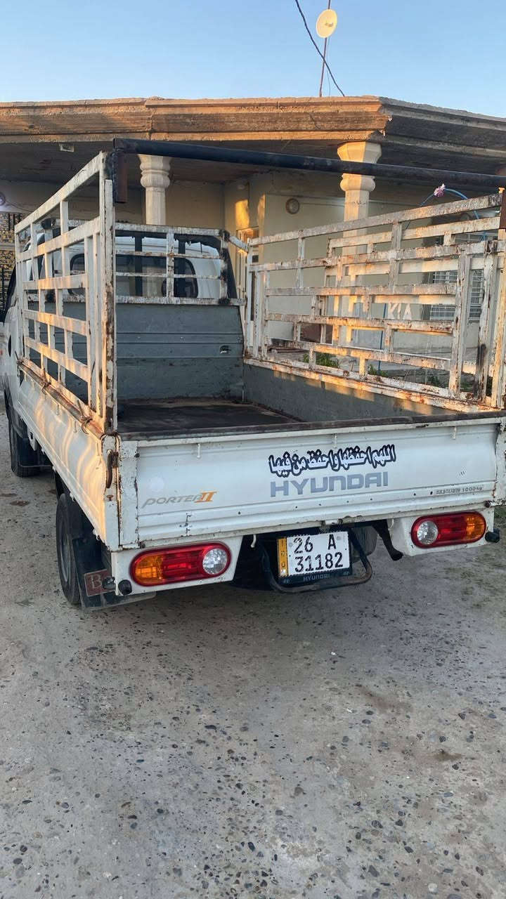 السلام عليكم هونداي بورتر موديل ١٠ مبدله قماره مال كصه ١٢٣ محرك كير اوتوماتيك السعر ١١٠ وبيها مجال مكان سامراء خط السريع ***********
