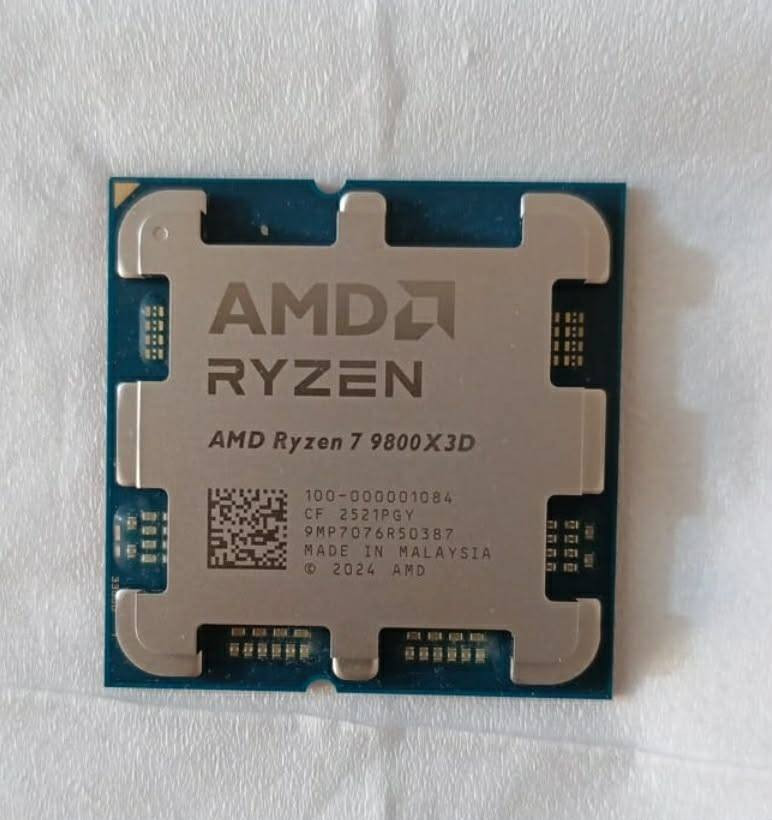 حبايب متوفر قطع جديد try
R7 7800x3d  480 الف شامل توصيل 
R7 9800x3d  660 الف دينار شامل توصيل 
القطع جديده حتى ما مفحوص


**إذا كنت صاحب هذا الإعلان وتريد حذفه لأي سبب، رجاءا أرسل رسالة إلى الدعم الفني**