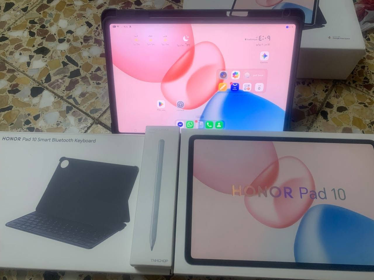 هونر باد ١٠ التواصل وتساب فقط *********** بغداد
هونر باد ١٠ جديد نظافته ١٠٠ استخدام قليل وملحقاته كاملة السعر ٤٤٠ وبي مجال قليل
