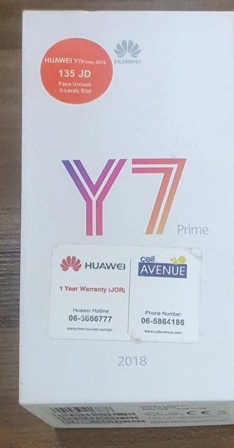 هواوي Y7 prime
لون كحلي 
فقط 25 دينار 
توصيل_فوري 
أستخدام بسيط أقل من شهر 
#للطلب_والإستفسار_التواصل_على_الخاص 
0786845783


**إذا كنت صاحب هذا الإعلان وتريد حذفه لأي سبب، رجاءا أرسل رسالة إلى الدعم الفني**