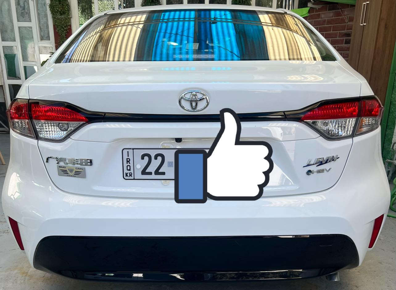 السلام عليكم .
تويوتا كورلا ( هايبرد، LEVIN ) للبيع .( رقم أربيل دولي ، سنويه لحد 2030 ، باسمي ، لون ابيض ).
موديل (2025).
ماشيه (800KM)، ( زيرو ).
سياره مكفوله من الصبغ والبارد ( وعندي سونار بيهه من المندلاوي ).
السعر ( 148$ ) وبيهه مجال بسيط.
عنوان السياره ( بغداد - منطقه المنصور ).
للاتصال ( *********** ).

مواصفات السياره : فول مواصفات .
( سلايت رووف ، بصمه ، هند بريك بصمه ، اوتو هولد ، مود درايف NORMAL ، POWER ، ECO ، مانع انزلاق ، شاشه ، كاميرا خلفيه دواره ، رادار ، تحكمات ستيرن جهتين ، كروس سرعه ، قطعتين تبريد ، تبريد شاشه ، ايرباكات عدد (8) ، لد امامي ، لايت زينون عالي ناصي ، اشاير بالمري ).

تحياتي للجميع ( الشراي يتصل على الرقم أعلاه ).
