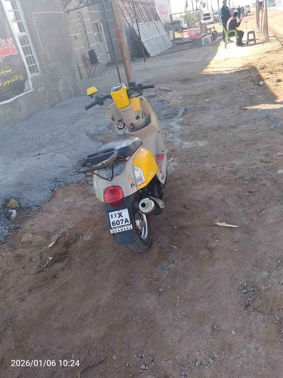 السلام عليكم ماكس بوليس للبيع دراجه نضيفه كلش نوزل نكره سلف  خاص او الرقم ***********
