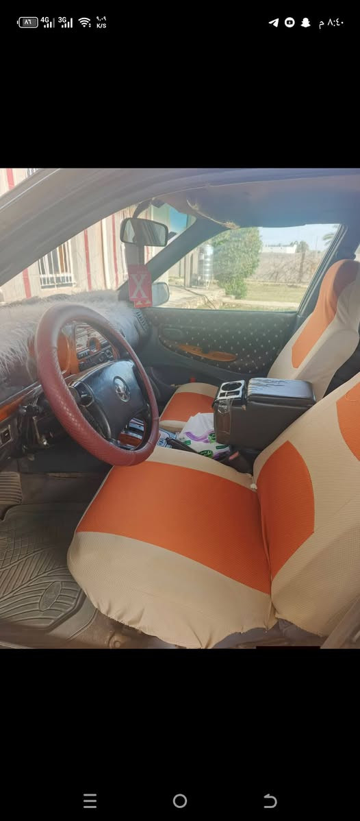 السلام عليكم دايو فراشه موديل 96 رقم جديد هزه جديد مصبوغه عام للجماليه باتري جديد محرك خير من الله العنوان جزيره الخالديه السعر 36 وبيه مجال ***********
