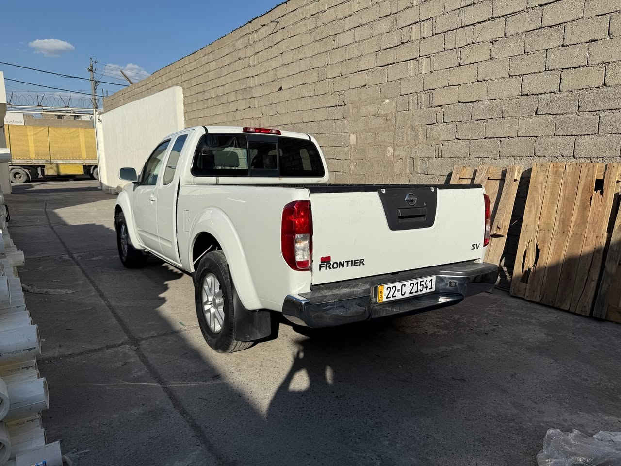 نیسان فرۆنتیر ٢٠١٨ تاکو نیو.*********** مواسەفات8600sv  رۆیە جاملخی سایق بۆیاخە     ١٢٦  وەرەقەو مەجال أربيل, العراق
