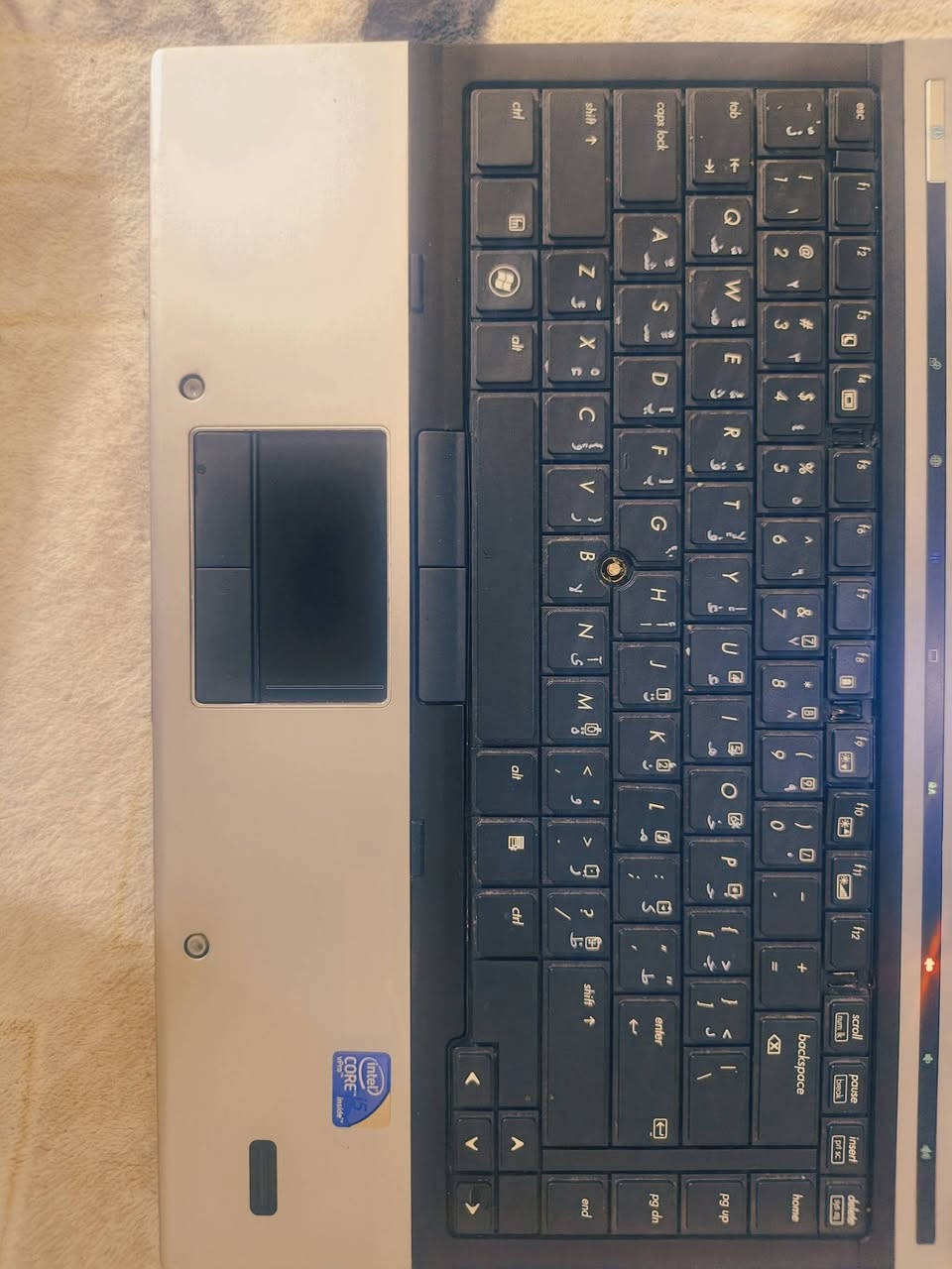 HP ELITEBOOK
الموصفات الخارجيه 
حجم شاشه 14 بوصه 
كيبورد عربي انجليزي 
لوحة  ذكيه لتحكم في خصائص جهاز 
الموصفات الاساسيه 
المعالج كوراي 5 جيل 1
رام 4 گيكه
500 گيكه الهارد 
----------
مفيد لامشاهده الافلام والمسلسلات ومشاهدة المحتوى يوتيوب وسينمانا
وتشغيل برامج اوفس ورد اكسل وغيرها 
!!!!!!!!!!!!!!!!!!!!!!!!!!!!!!!!!!!!!!!!!!!!!!!!!!!!!!!!!!!
   يأتي معه الابتوب شاحنه وماوس لاسلكي 
السعر 90 الف وبيه مجال قليل 
المكان ناصريه حي ثوره


**إذا كنت صاحب هذا الإعلان وتريد حذفه لأي سبب، رجاءا أرسل رسالة إلى الدعم الفني**