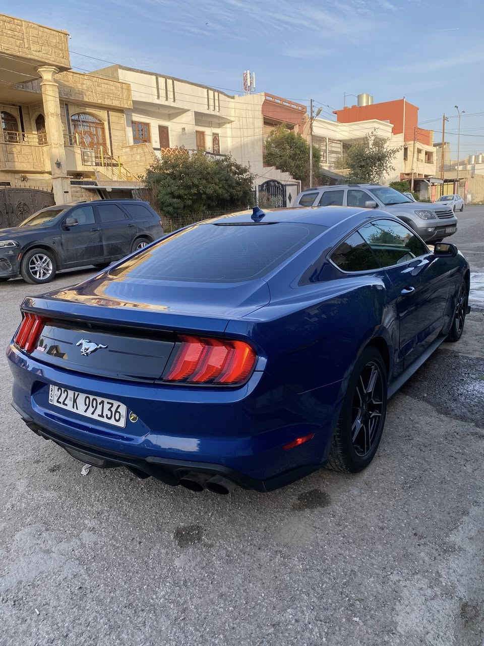 سلام عليكم 
للبيع فورد موستانك موديل 2022 ايكو 
ماشية : 55 ميل 
الكير ومحرك مكفولات 
 الضرر : حادث السيارة موضح بل صورة 
بدون دواخل ايرباك استيرن فقط 
المواصفات: رادار جانبي 
تحكم اكزوز 
شاشة جبيرة
كشن كهرباء 
 السعر : 176 
*********** 
مكان السيارة كركوك
