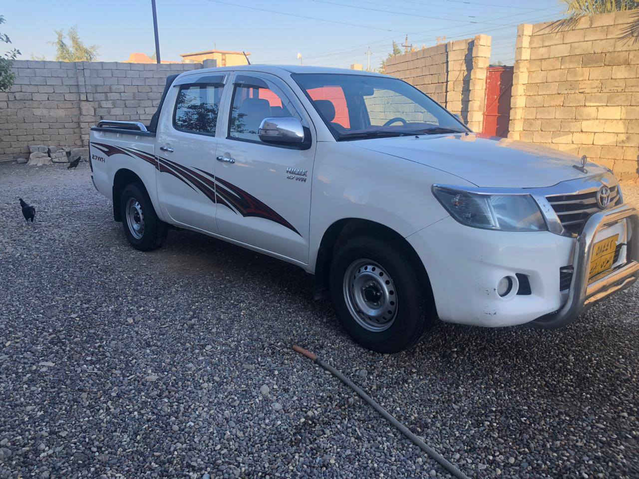 #مكلف بالنشر
عذاري 2014 جديده رقم دهوك گير عادي بيها صبغ نصف البونيد  فقط  گير محرك صدر تاير كلها شرط  للبيع بالنقد أو مراوس بسيارة أقل منها مع فرق نقد رقم صاحب السياره 
077-409-19532
