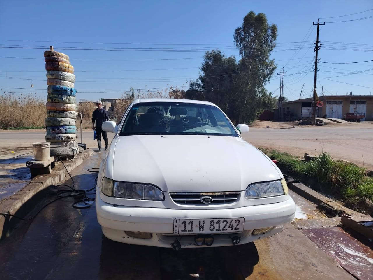 اللهم صلى على محمد وعلى ال محمد
سلام عليكم ورحمه الله 
سوناته 2
موديل 1995
مكينه 1800مفتوح
كير عادي مكينه مكفوله 
تدفئة+تبريد نقص غاز فقط 
سنتر لوك+منضومه زنون+كامره شاشه+تحكم مري جوانب 
رقم بغداد انكليزي صبغ احزام فقط سنويه 2031 السنوية بااسمي تحويل مباشر 
السعر (55) وفيها مجال 
الاتصال *********** واتساب
