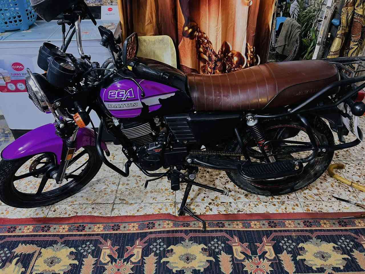 سلام عليكم مره خصت الادمن دراجه داي وان  محرك 200c ما مشتغل بيهه دلفري اروح ورجع بيهه فقط بغداد رقم ورقي رقمه جاهز بل مرور مكفوله حبايب سعرهه 2500 وبيهه مجال جداً بسيط للشرايه🪬بغداد البلديات ***********
