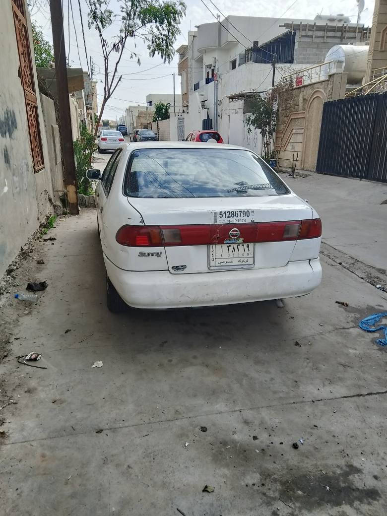 نيسان صني رقم كركوك موديل 93 كود بانزين كير اوتوماتيك محرك صدر شرط دواخله غرفة نظيف جام كهربائي كيجات كلهه شغال شراي يتصل *********** سعر 36 كركوك, العراق
