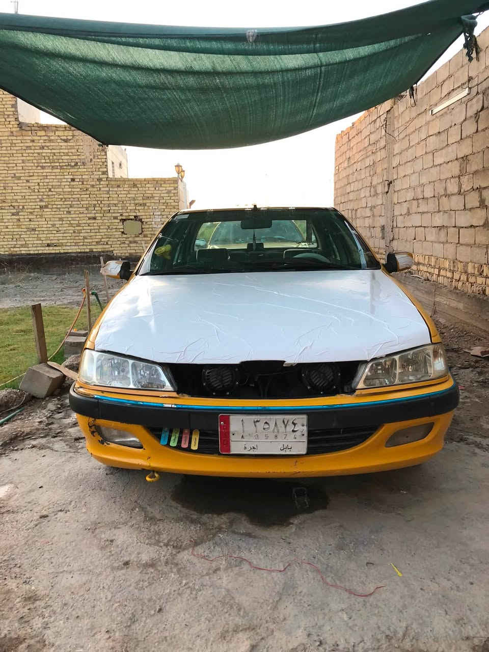 السلام عليكم للبيع بيجو بارص موديل ١٥ سنويه لل٢٧ رقم بابل كير مكينه حداديه تبريد تخم تاير خير من الله سياره نضيفه كلش بيه جاملغ امامي مبدل ولباقي ع شركه سعر ٣٨ وبيه مجال رقم *********** مكاني الديوانيه الحمزه الشرقي
