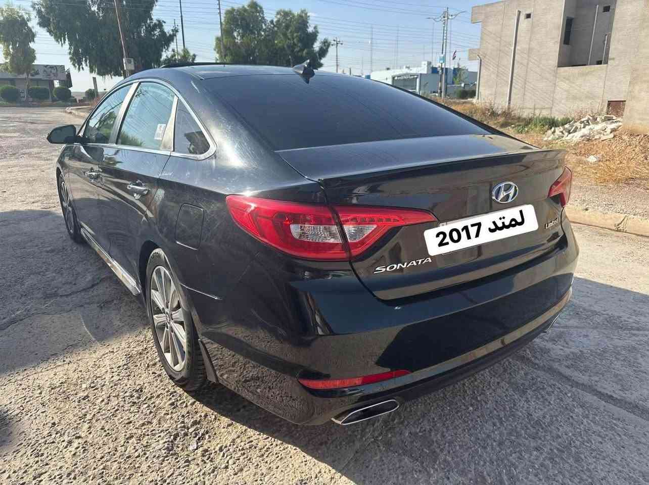 سوناتا لمتد فول الفول 2017
امريكي جميع القطع نفس الليبل
ضررها 3 قطع رش كلير يعني تكدر تزيلها وترجع علبلادي 
وبيها جاملغ السكن مبدل اصلي بلادي 
سيارة رقم دهوك جديد 
مواصفات فول الفول لمتد 
ميحتاج نكتب المواصفات اللمتد مواصفاتها واضح
طخم تاير جديد
ماشية 120 

السعر ببلاشششش البلاششش 

 يرهم مراوسة حسب القناعة 

يرجى الاتصال لصاحب السيارة

للاستفسار ***********
*********** موصل, نينوى
