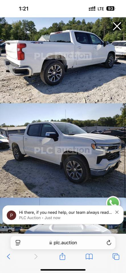 Chevrolet Silverado
موديل:2023
عدد الكيلومتر :100km الف
محرك : 4 سلندر توين تيربو
مواصفات : LT
ضرر : موضح بل صور
للتواصل : ***********
