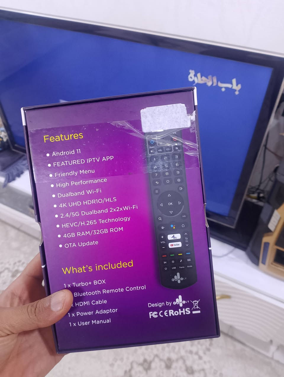 سلام عليكم جهاز famlLy فاملي الحديث ذاكره 32g/رام 4g/5G مستخدم شهرين مكان شقلاوة سعر95  5g


**إذا كنت صاحب هذا الإعلان وتريد حذفه لأي سبب، رجاءا أرسل رسالة إلى الدعم الفني**