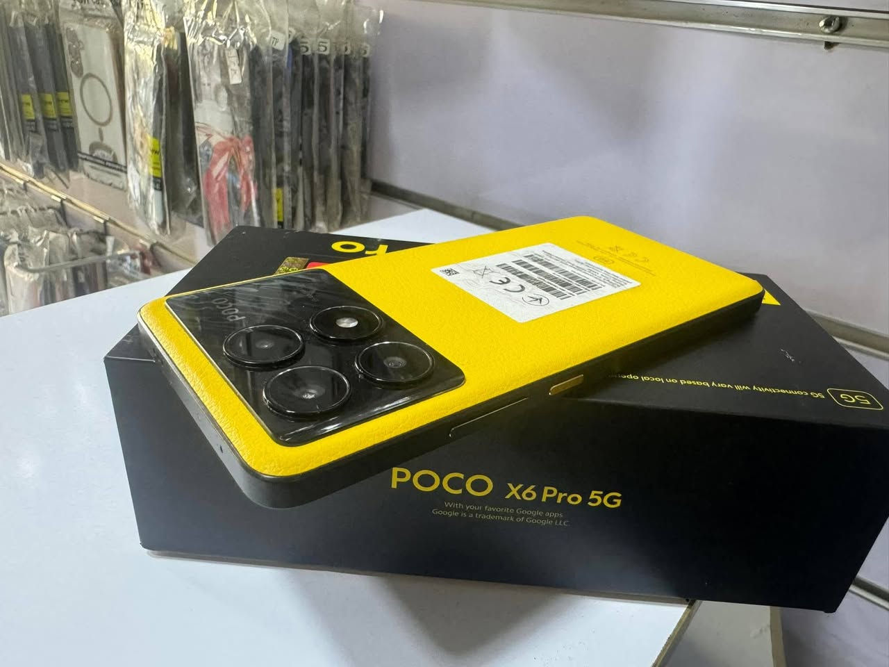بوكو X6 برو 5G
الذاكره 512 
الرام الداخلي 12+12
البوبجي 120 فريم صافي نضافه 100%  بدون ملحقات 
السعر 325 عنوان الحله
 ***********
