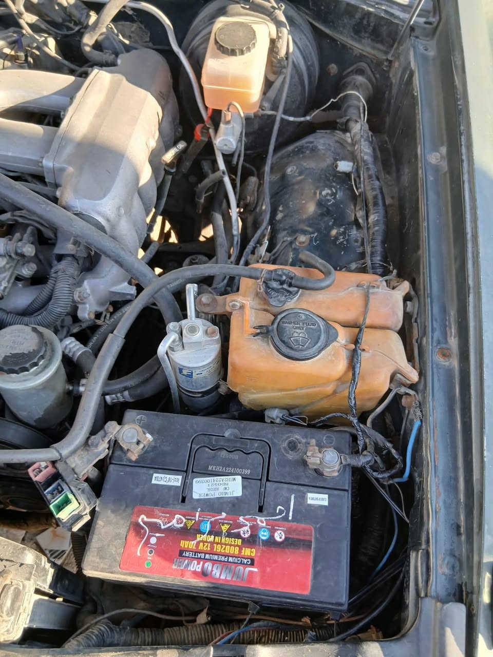 السلام عليكم ،،، تويوتا كراون بطه م92 رقم بصره لون زيتوني غير محدد جارده بدون ضربه 
مكفوله كص ونقل جثه محرك وكير 2500 قبق اسود ديلكو 
حداديه 70% كهربائيات شغاله تبريد شغال غرفته حلوه دشبول جديد اطارات 4 جدد باتري جديد  سلف جديد  ،،،،السعر50 $ وقابل للتفاوض البصره   *********** وات ساب ،،،،
تحياتي للاخوه القائمين ع ادارة الكروب
