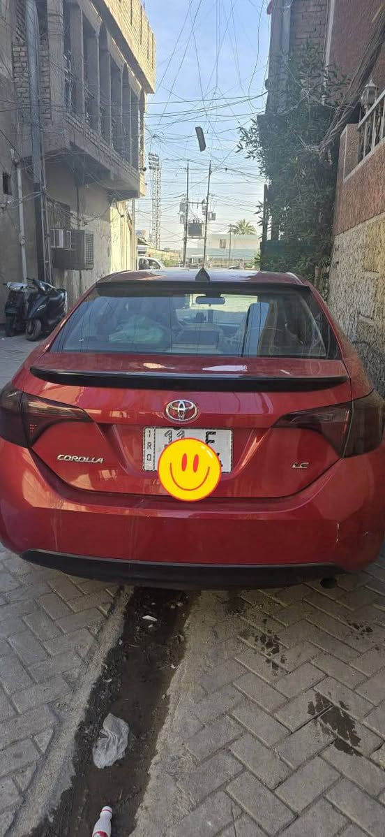 السلام عليكم ورحمة الله وبركاته
كورلا 2018 وارد امريكي  للبيع
مكينه ١٨٠٠
حجر بيئه موجود 
رادار موجود بلادي 
سياره جديده ماشية 97
فئة Le
شاشه كامرة دواره تحكمات جهتين حاكيه بلاتوث اوكس ٣وضعيات قياده تبريد ثلج 
لايت زنون عالي ناصي وبلاجكتورات زنون
كير مكينه مكفوله تبريد صدر كله جديد تخم تاير جديد 
بغداد بسمي هزه سنوية جديد رقم جديد
حادثه مرفق بالصور وبالعراق طخات بسيطة 
السياره متصرف عليه شي
للآستفسار    ***********
السعر  138 وبيه مجال بسيط  جداً
مكاني بغداد مدينة الصدر قرب ساحة 83
