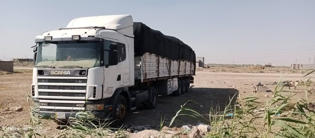 للبيع سكانيا الفينيه ماكينه  بم نوزل خير من الله سعر 2500 بها مجال للشراي العنوان واسط الحفريه سنويه مجدده لل 27 رقم بصره رقم ***********/***********
