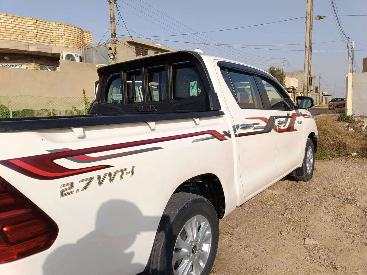 سلام عليكم         
مكفوله من صبغ وزلغ وبارد 
بيكم هايلوكس   ساز باب اول  موديل. ٢٠٢١
بعدهه بحاله وكاله ماشيا (.  24 ) الف  
مواصفات معروفه بصمه  تحكمات مكاني. ديالئ
رقم بغداد تحويل مباشر
@***********
