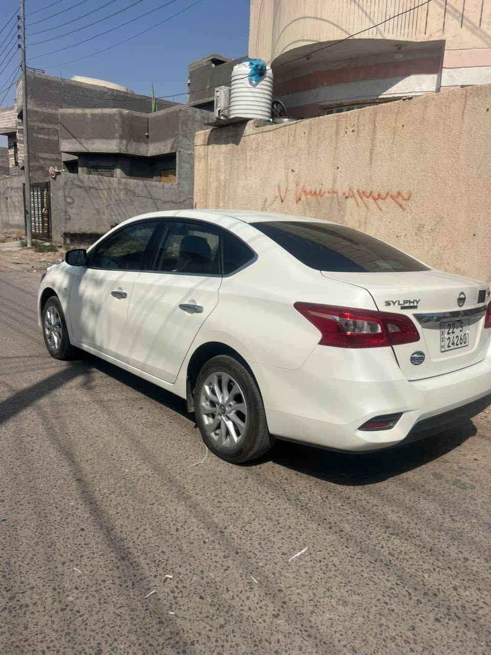 نيسان سنتره مديل ٢٥ كفاله عامه ماشيه ٦الف ونص داخل أسود تنته فول السعر ٣٠ العنوان البصره الرقم ***********
