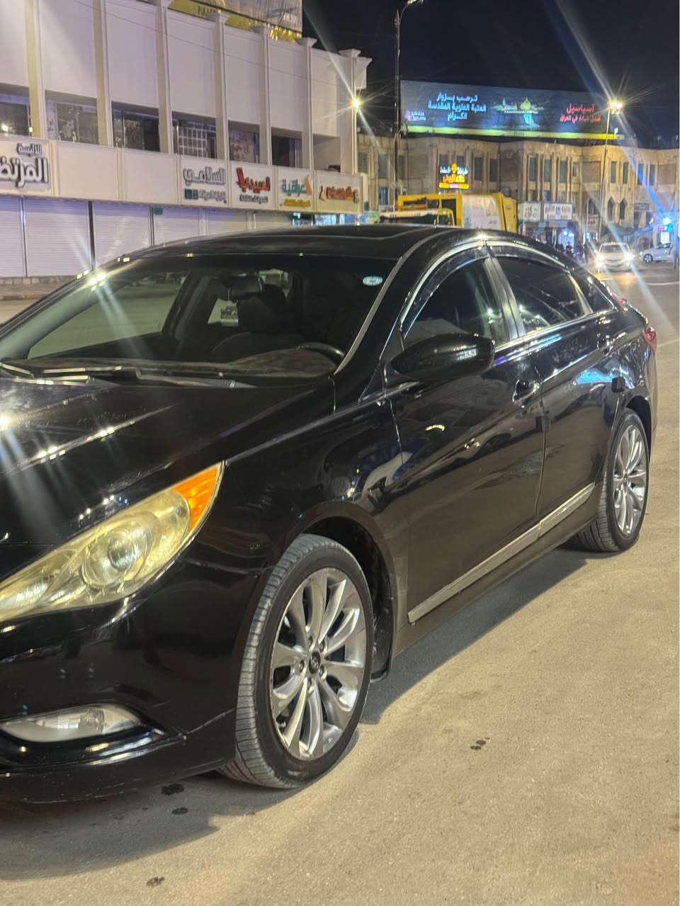 السلام عليكم

للبيع سوناتا ٢٠١٢
وارد أمريكي فول مواصفات
بصمه فتحه تحكم استرين كشن كهربائي كامره بلادي
الضرر ربع جاملغ خلفي (حادثه الأمريكي) والباقي كفاله
كير ومكينه وحداديه كفاله 
السعر ١٠٥ وبيه مجال 
للاستفسار *********** النجف, العراق
