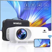 بروجكتر WiMiUS W6 • فول اتش دي ١٠٨٠p • ٩٥٠٠ لومن