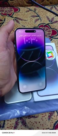 ايفون ١٤ برو ماكس ٥١٢ • بطاريه ٨٩% • مكفول