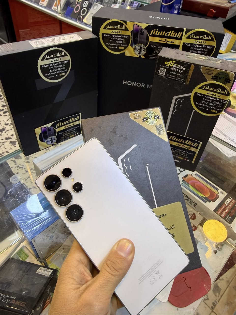 S25 الترا
ذاكرة 1 تيرا

استخدام قليل جدا

ضمان عين الفهد

الضمان لغاية 2027

ملحقات كامله مع كفر ولاصق شاشه وحماية كاميرات

السعر 1500.000/اسعار ثابتة

الملك سنتر/السيدية

***********
