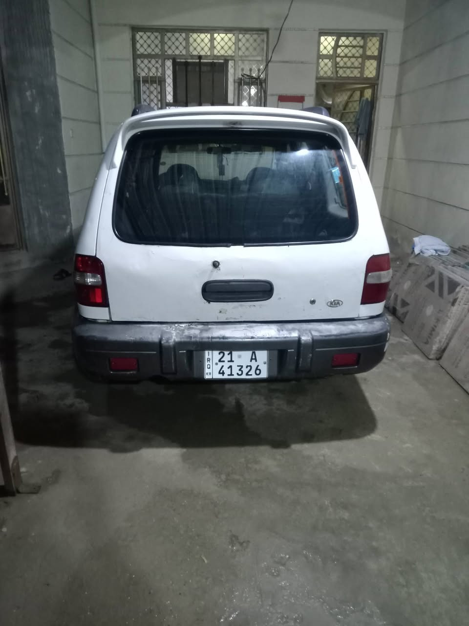 سلام عليكم
سبورتج ( 2000 )
تحويل ثاني يوم 
رقم شمالي جديد  رقم انكليزي
كهربائيات شغاله تبريد تدفئه شغالة ( الگير عادي )
مكان السيارة بعقوبة الرحمه 
سعر (( 45$ ))
للاستفسار ***********
